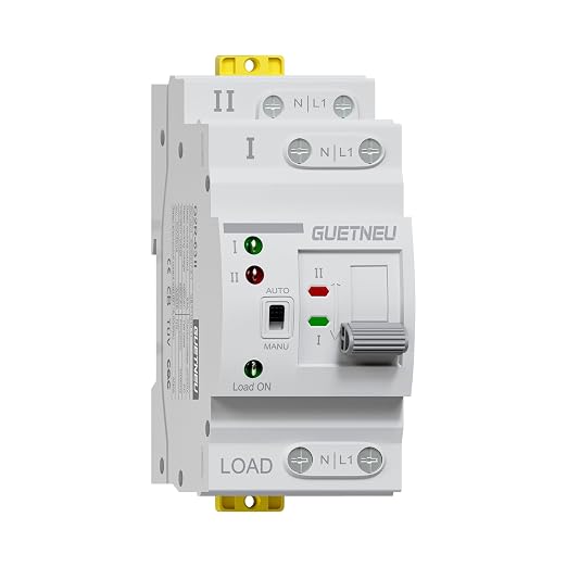 2-pole 63A 220V automatic transfer switch