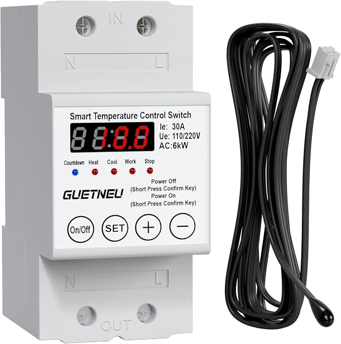 110/220V, 63A LED temperature controller